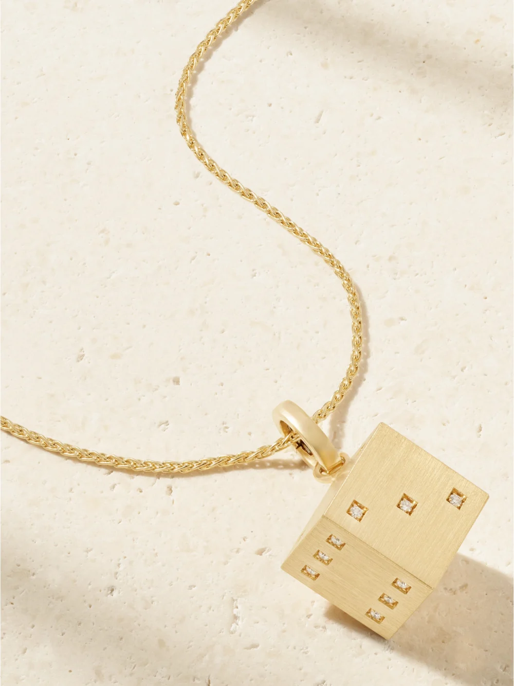 Marie Lichtenberg Dado 18-karat Gold Diamond Necklace