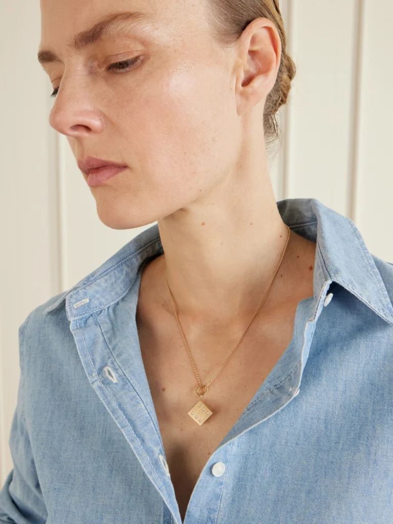 Marie Lichtenberg Dado 18-karat Gold Diamond Necklace