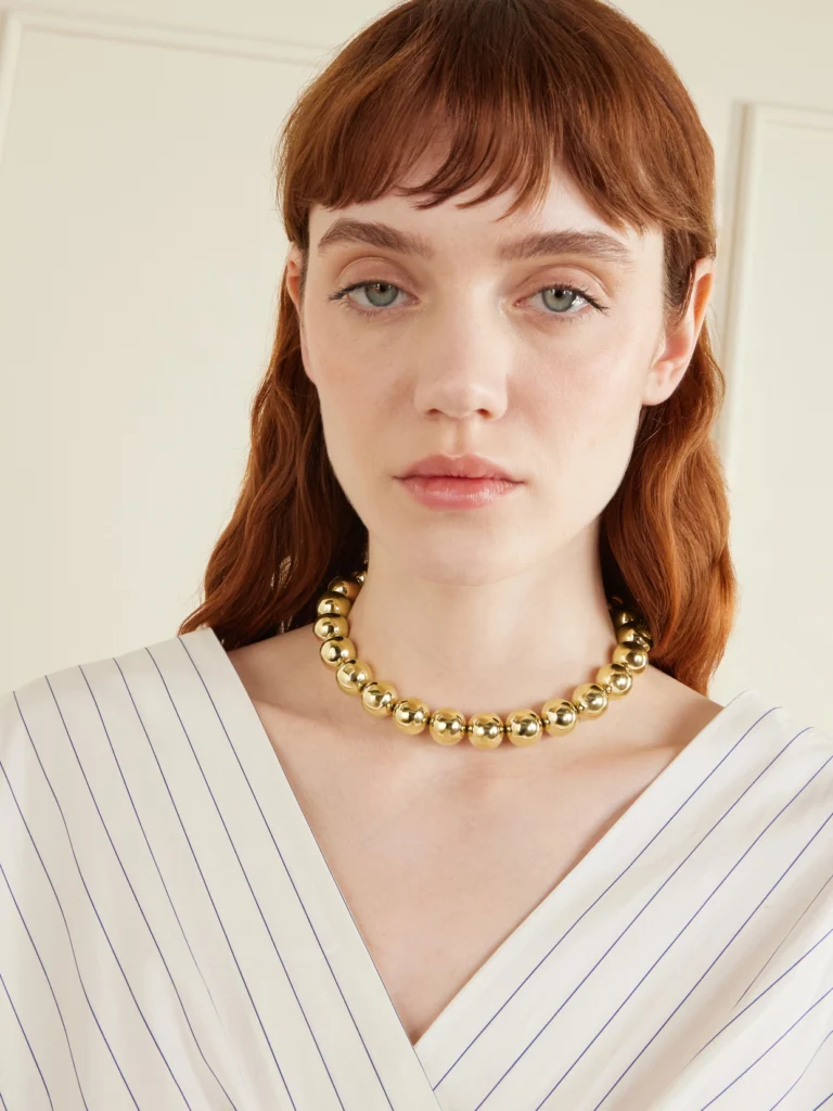Marie Lichtenberg Grain D'or 18-karat Gold Necklace