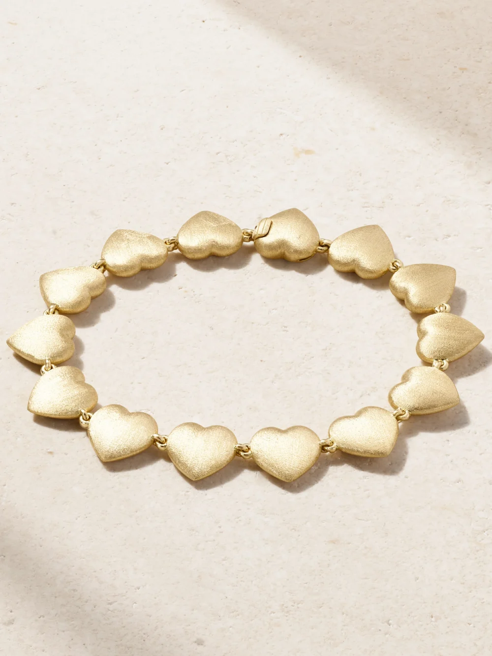 Marie Lichtenberg Heart Small 18-karat Gold Bracelet in s