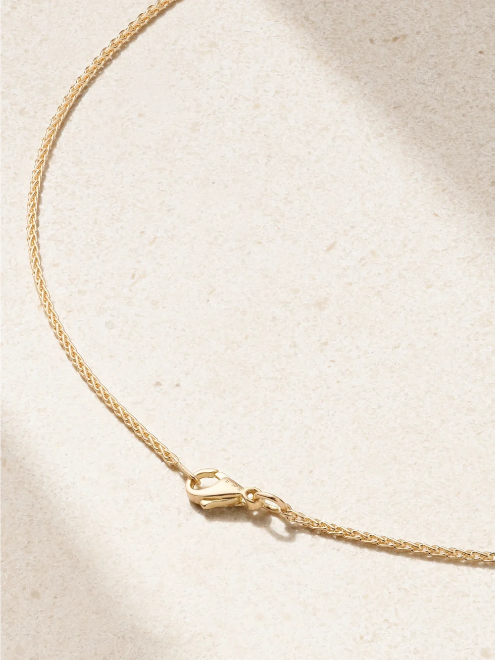 Back view of the Marie Lichtenberg Star 18-karat Gold Necklace