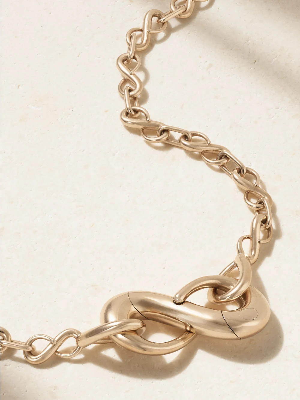 Marla Aaron Myriad Lock 18-karat Gold Necklace in multi