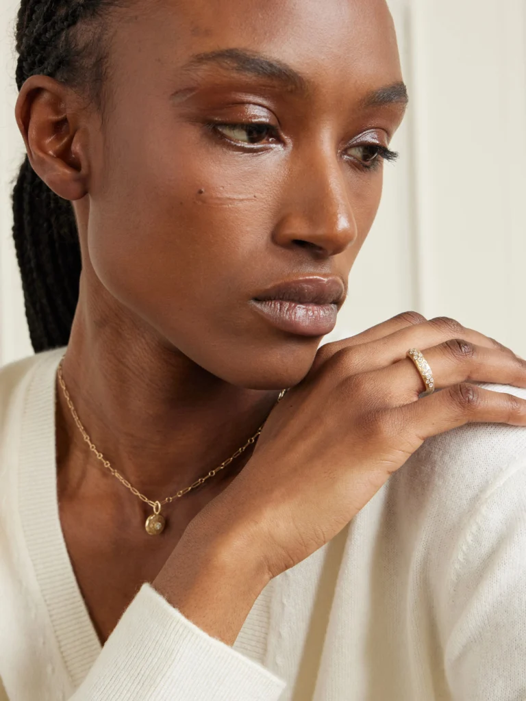 Marlo Laz The Sire 14-karat Gold Diamond Ring