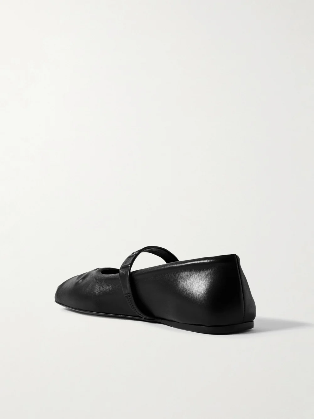 Back view of the Marni Embossed Leather Mary Jane Ballet Flats