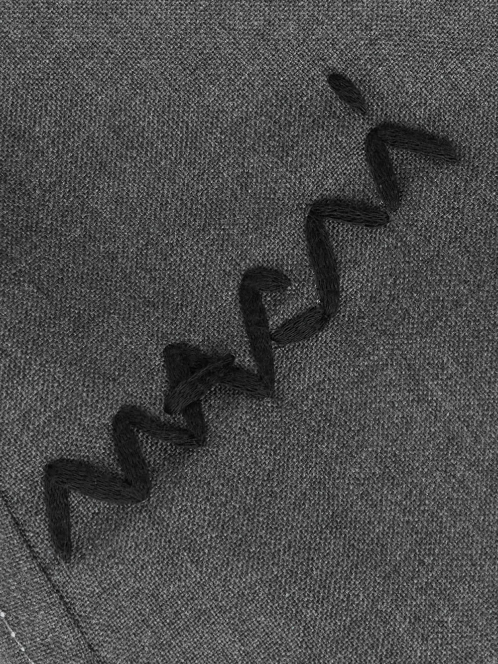 Close-up detail of the Marni Embroidered Wool Shirt