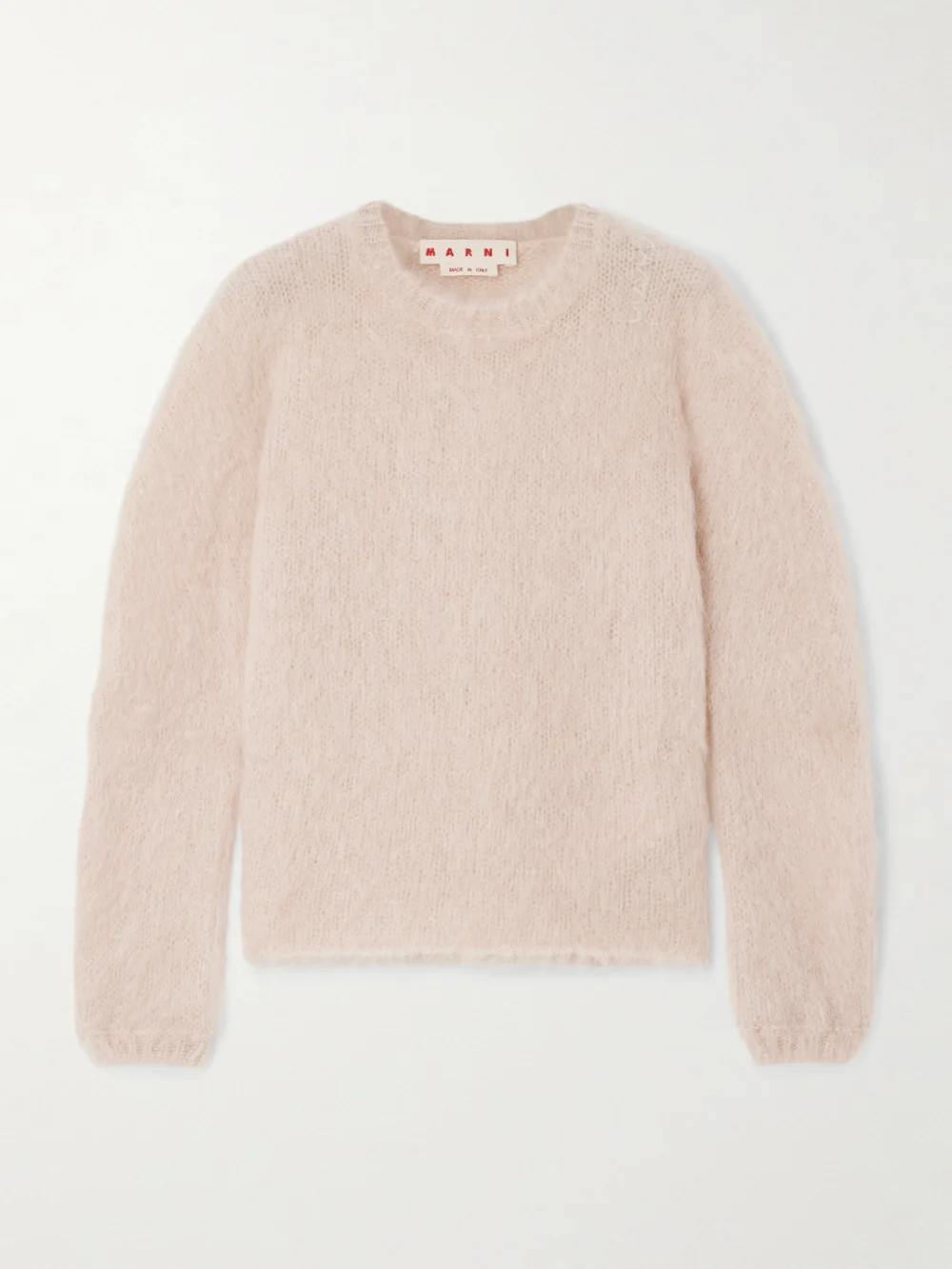 Marni Mohair-blend Sweater in pink