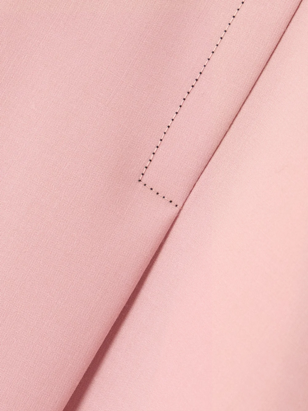 Close-up detail of the Marni Pleated Embroidered Woven Mini Skirt