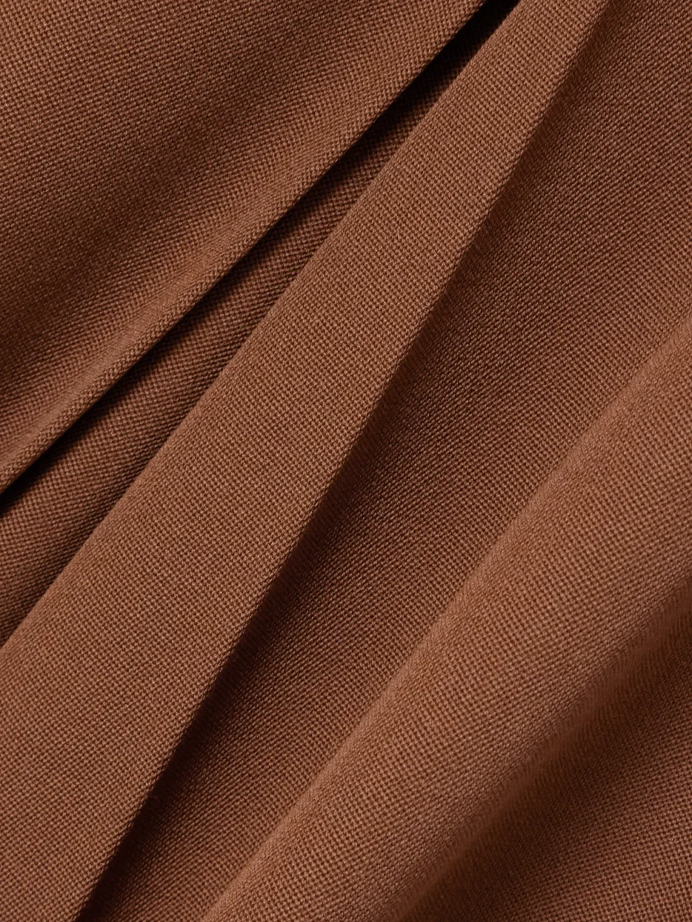 Close-up detail of the Marni Pleated Grain De Poudre Wool Mini Skirt