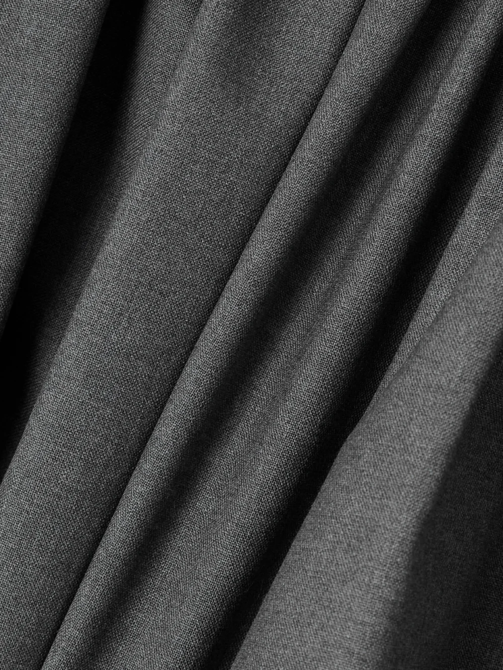 Close-up detail of the Marni Pleated Wool Mini Skirt