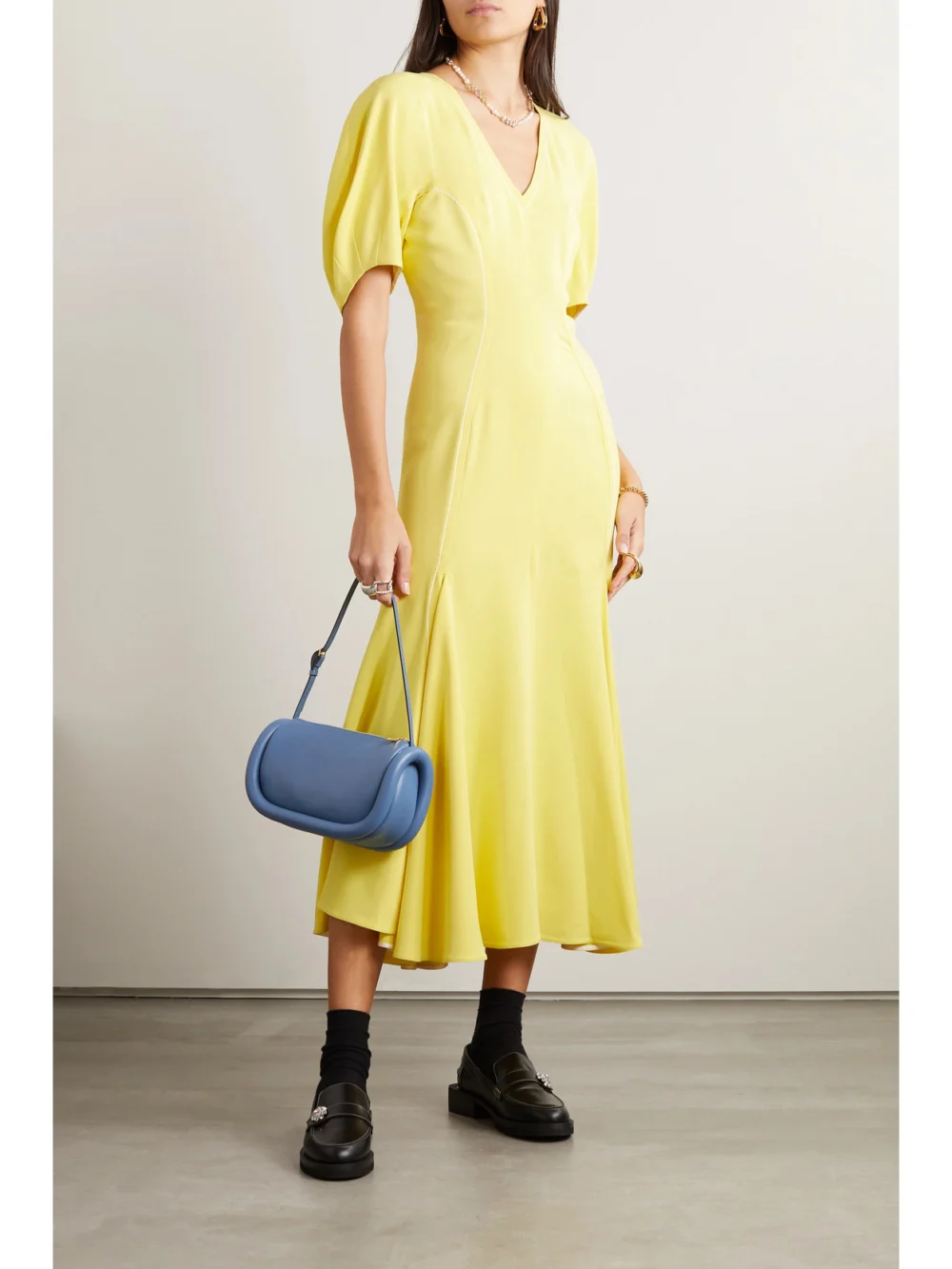 Marni Stretch-crepe Midi Dress, worn by a model