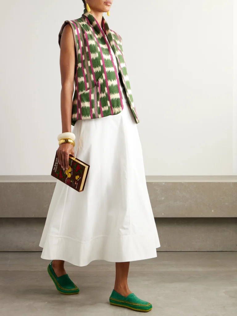 Marta Ferri Ramatuelle Jacquard Vest
