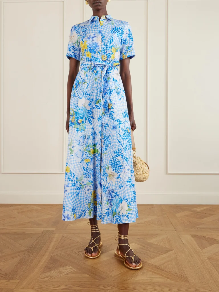 Mary Katrantzou Floral Cotton-blend Maxi Dress