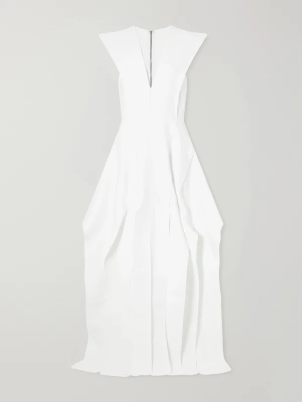 Maticevski Acumen Paneled Crepe Gown