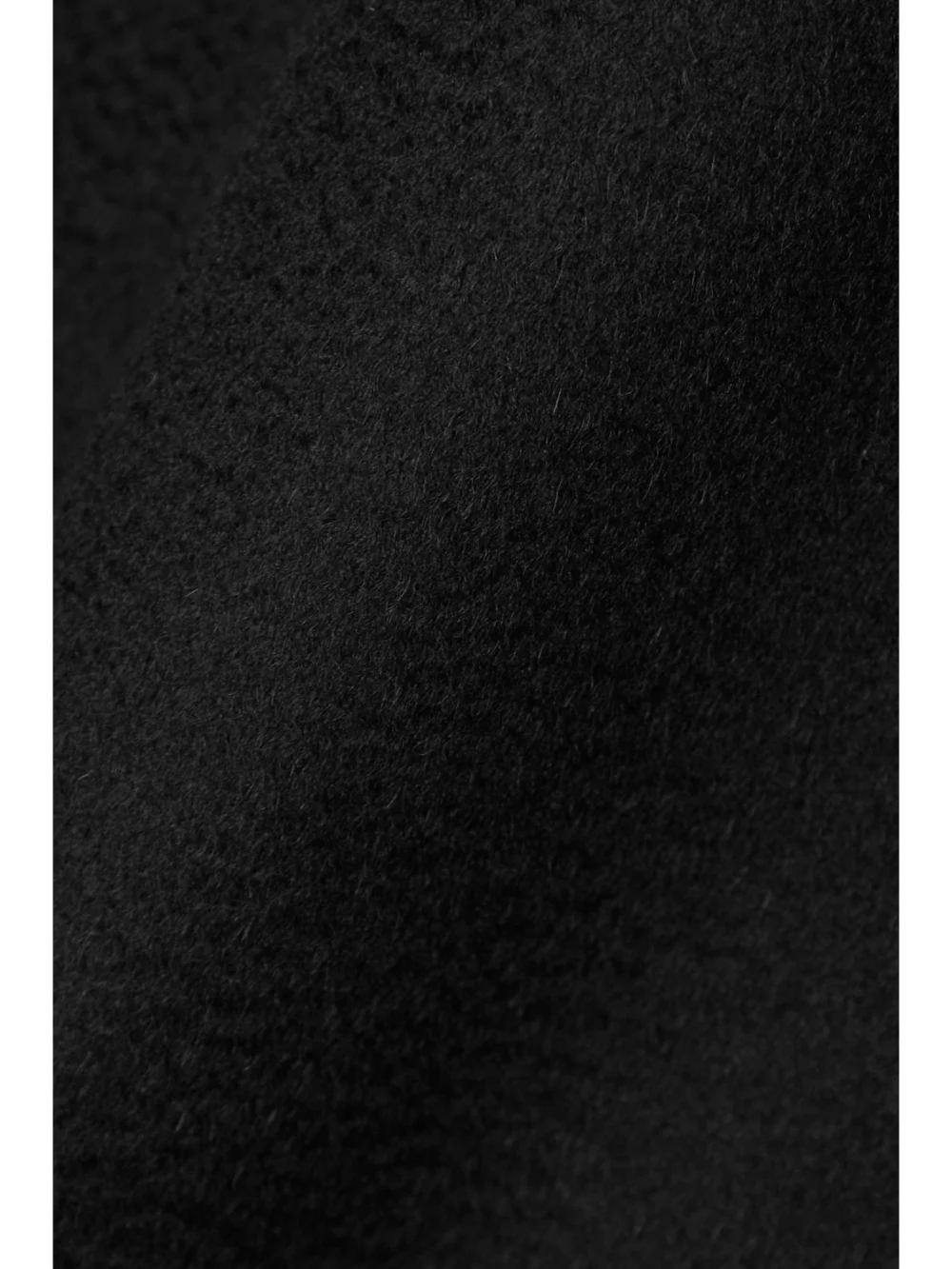 Close-up detail of the Max Mara Manuela Belted Camel-hair Wrap Coat