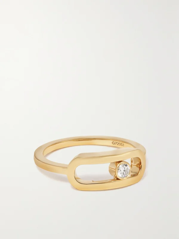 Messika Move Uno 18-karat Gold Diamond Ring