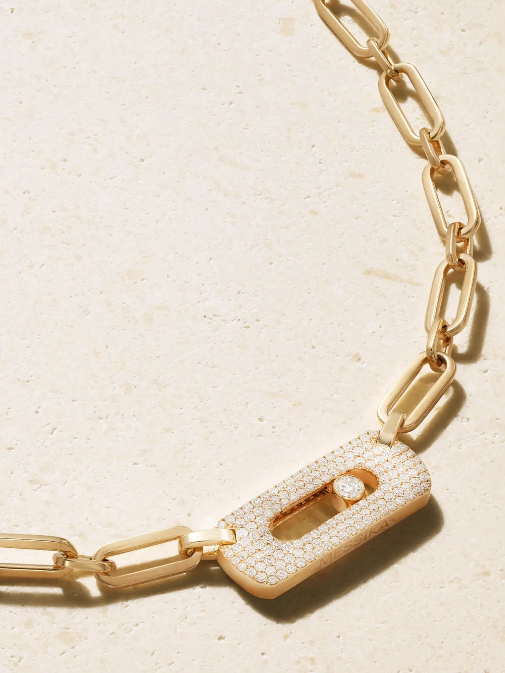 Messika My Move 18-karat Gold Diamond Necklace