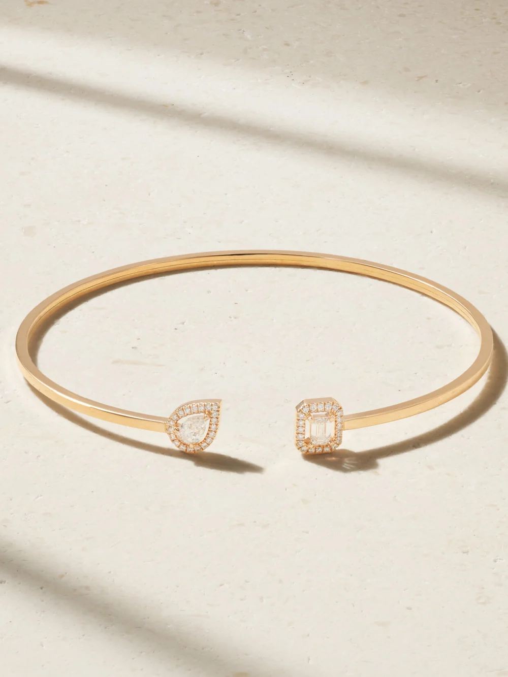 Messika My Twin Toi & Moi 18-karat Rose Gold Diamond Cuff in m