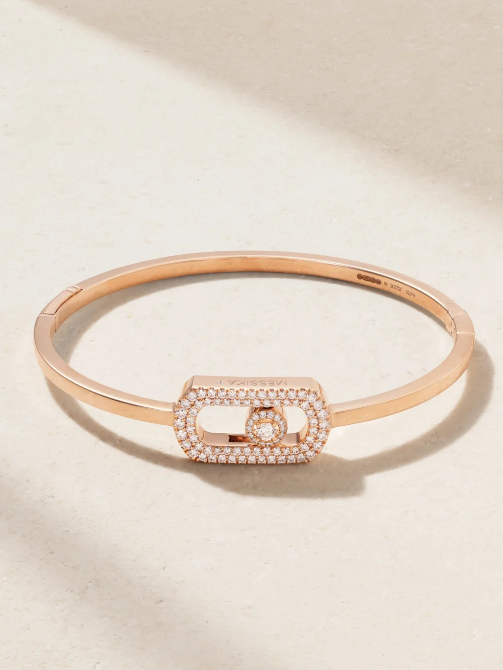 Messika So Move 18-karat Rose Gold Diamond Bracelet in m