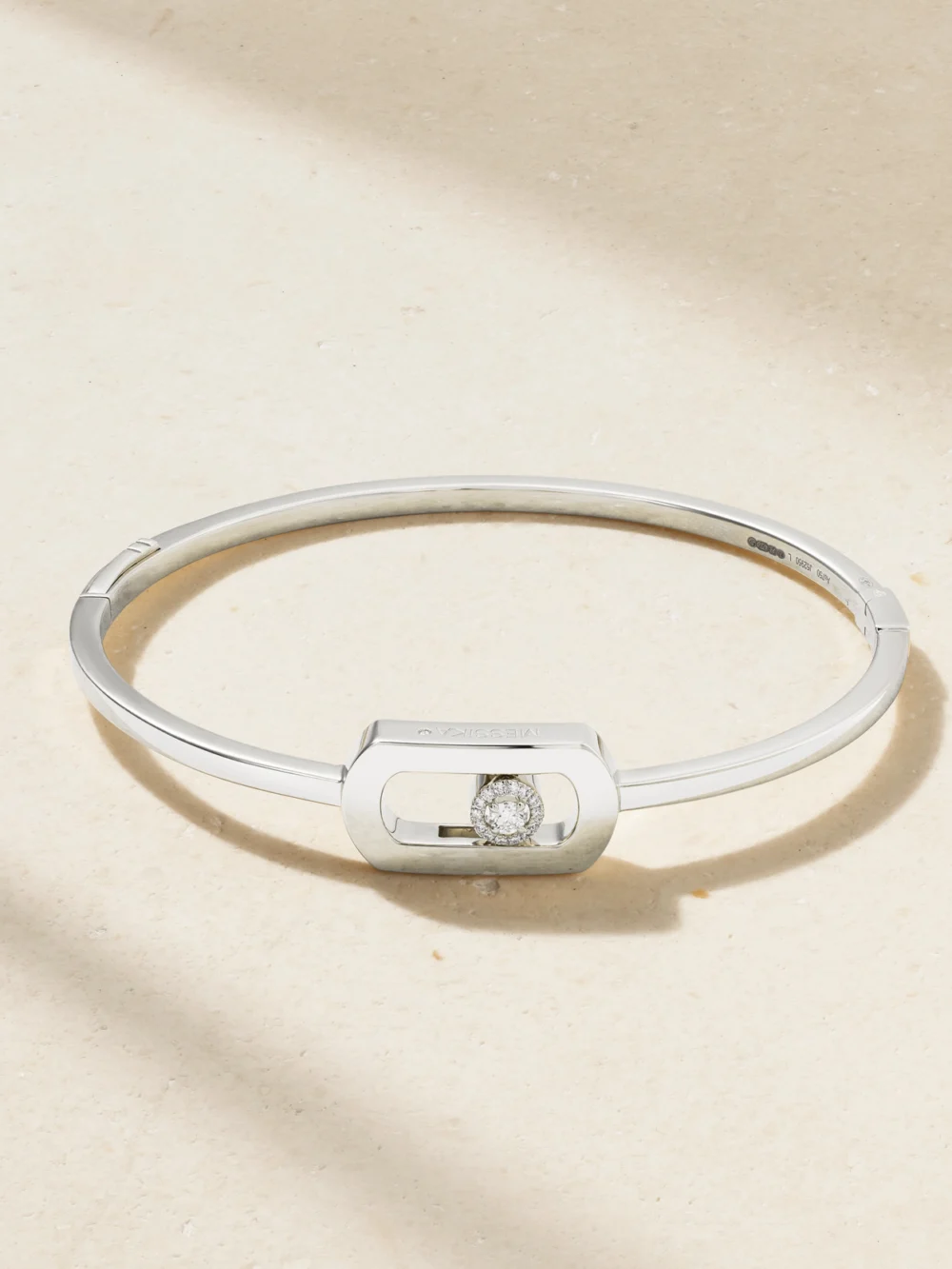 Messika So Move 18-karat White Gold Diamond Bracelet in l