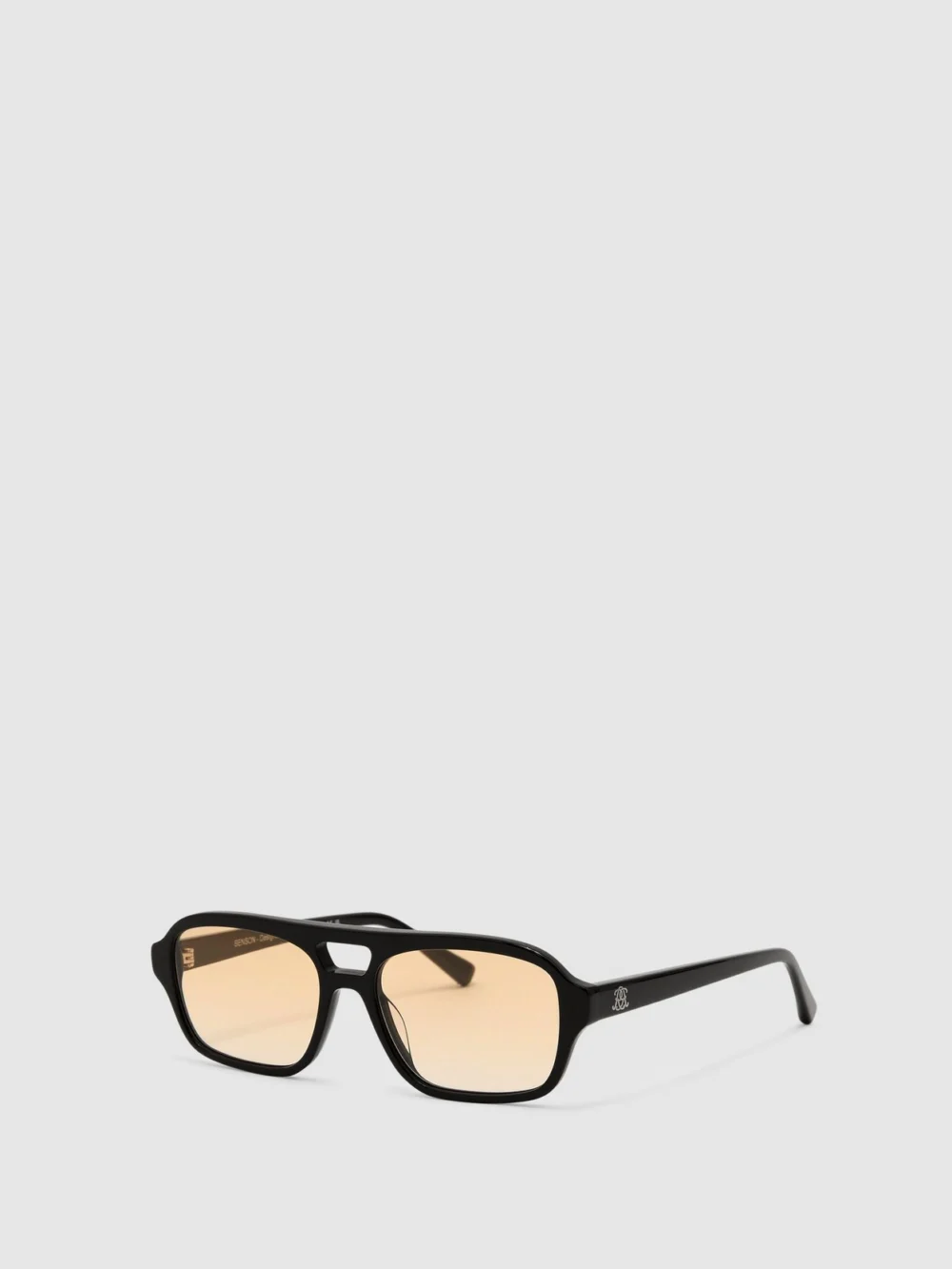 MESSYWEEKEND Messyweekend Pilot-frame Sunes, Black & Yellow, view 3
