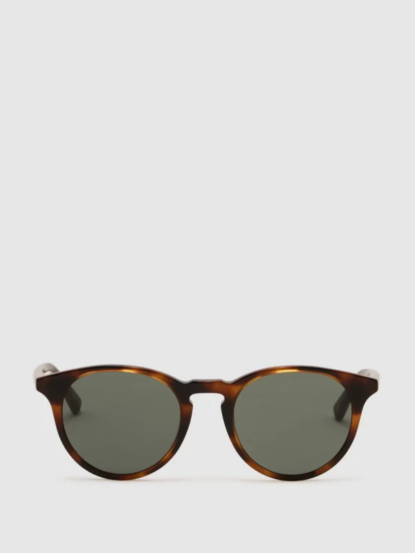 MESSYWEEKEND Messyweekend Round-frame Tortoiseshell Sunes