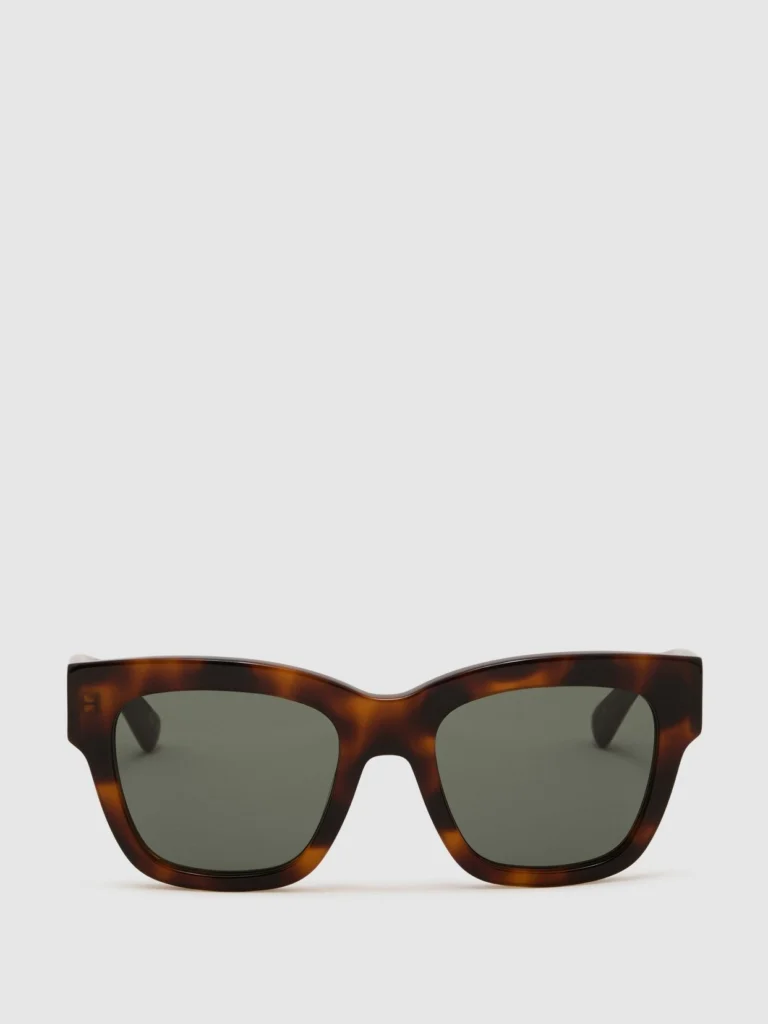 MESSYWEEKEND Messyweekend Square-frame Sunes, Tortoise