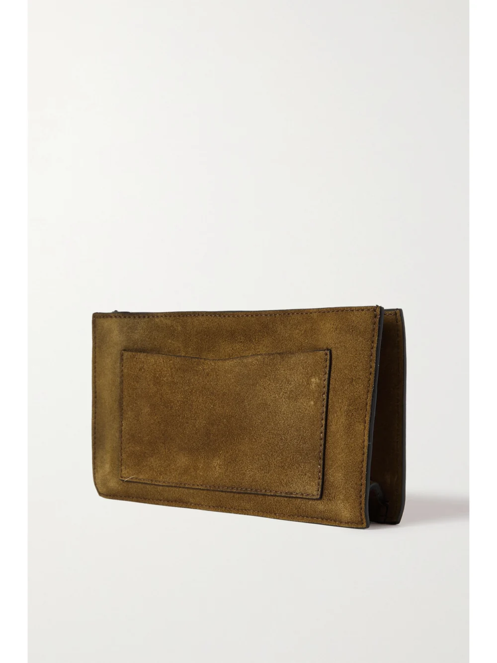 Back view of the Métier + Fernando Jorge Ease Embellished Suede Clutch