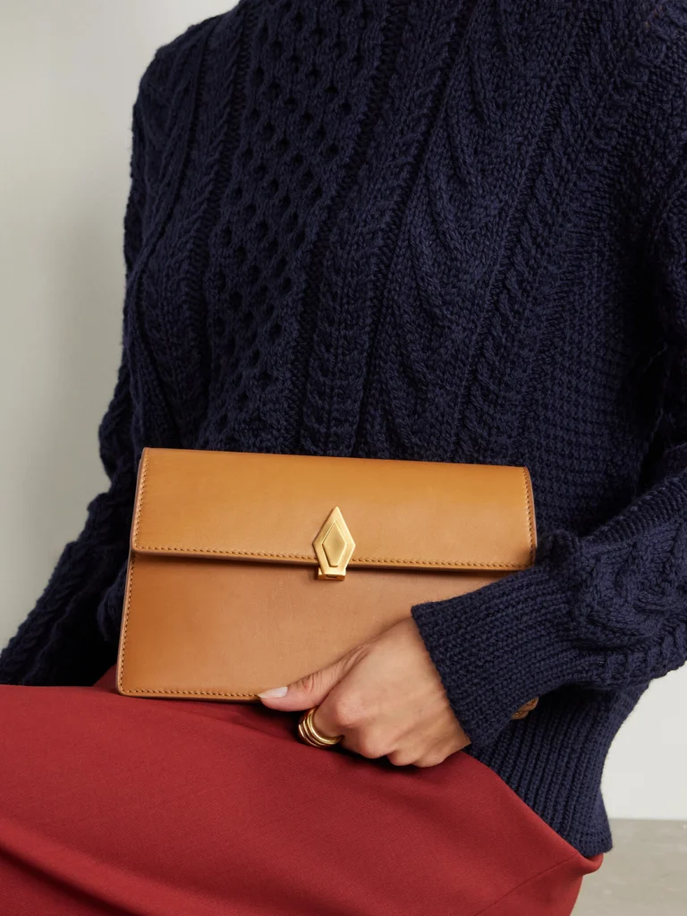 Métier Parallel 22 Small Leather Shoulder Bag