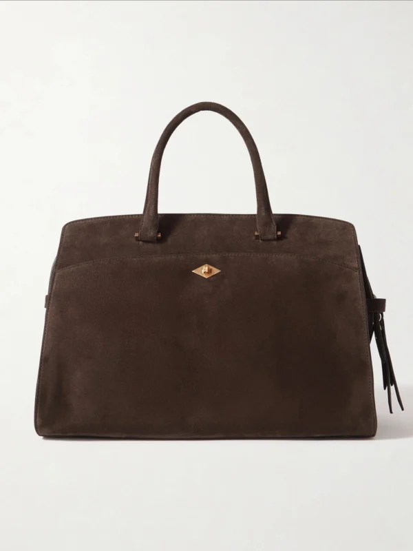 Métier Private Eye Medium Suede Tote