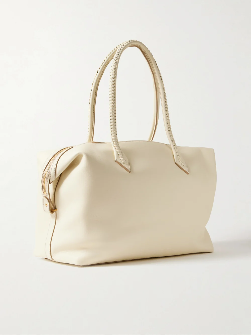 Back view of the Métier Vérité All Day Leather Tote
