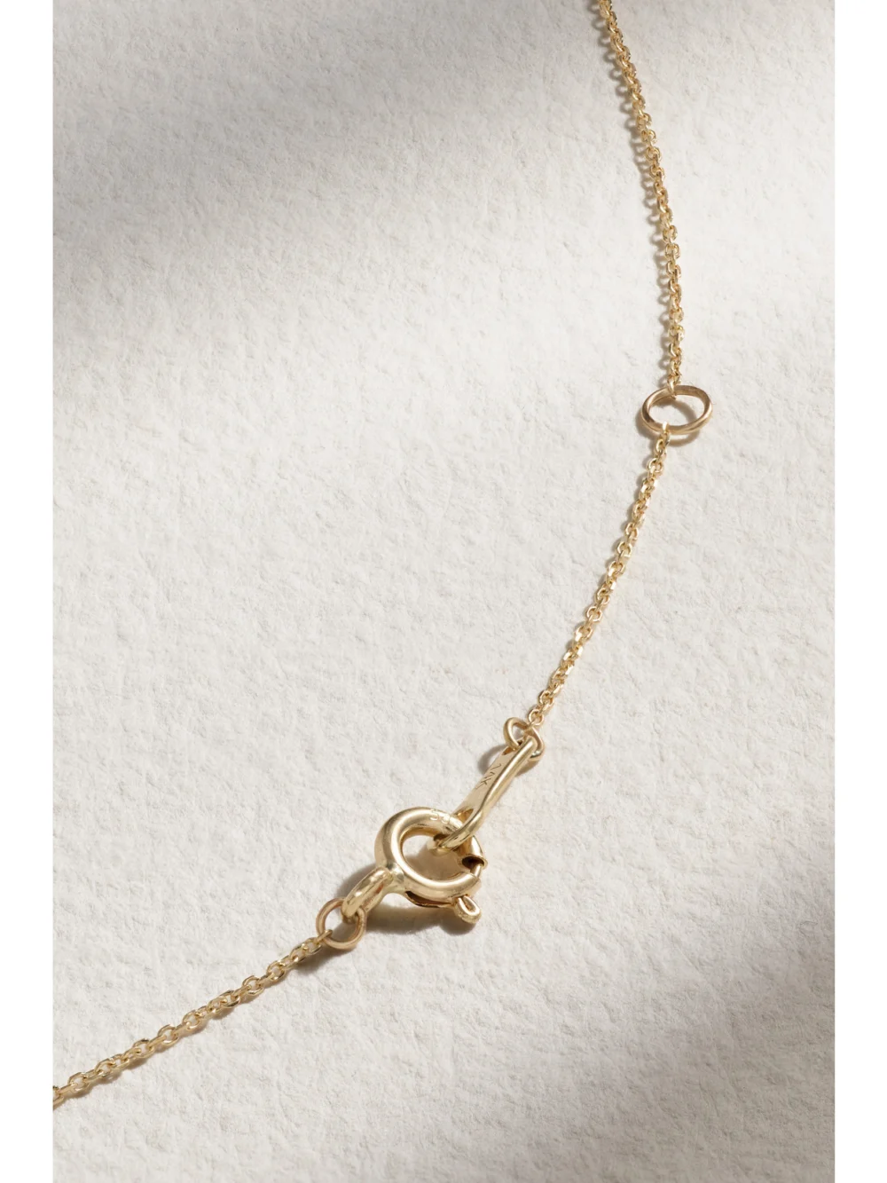 Back view of the Mizuki 14-karat Gold, Pearl and Diamond Necklace