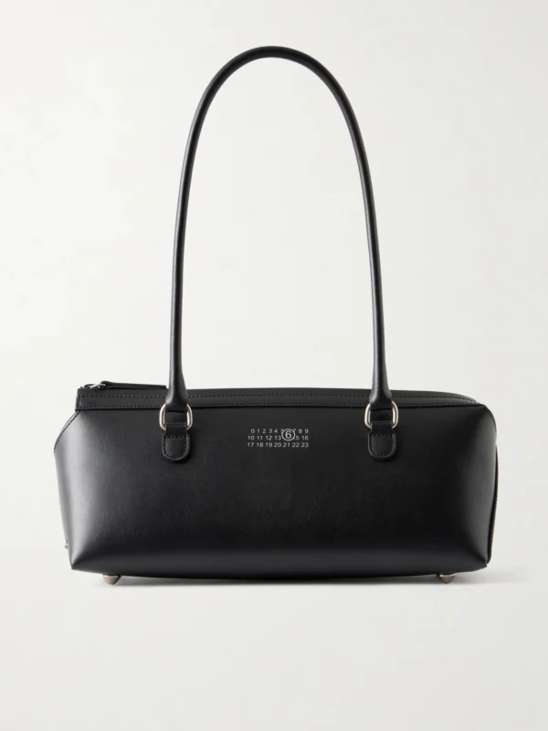 MM6 Maison Margiela Bauletto J Medium Leather Shoulder Bag