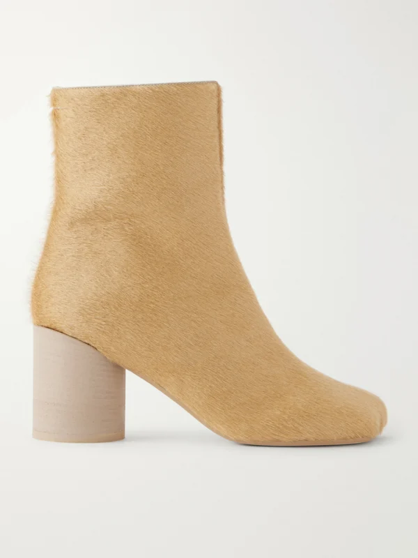 MM6 Maison Margiela Calf Hair Ankle Boots