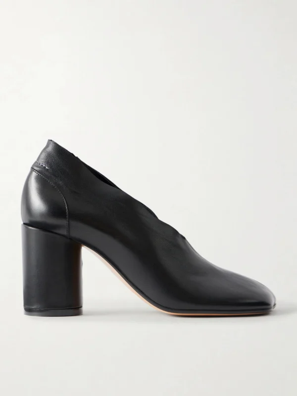 MM6 Maison Margiela Court 85 Leather Pumps