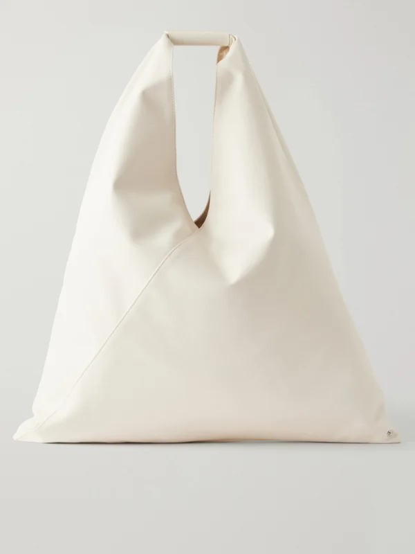 MM6 Maison Margiela Japanese Leather-trimmed Vegan Material Tote
