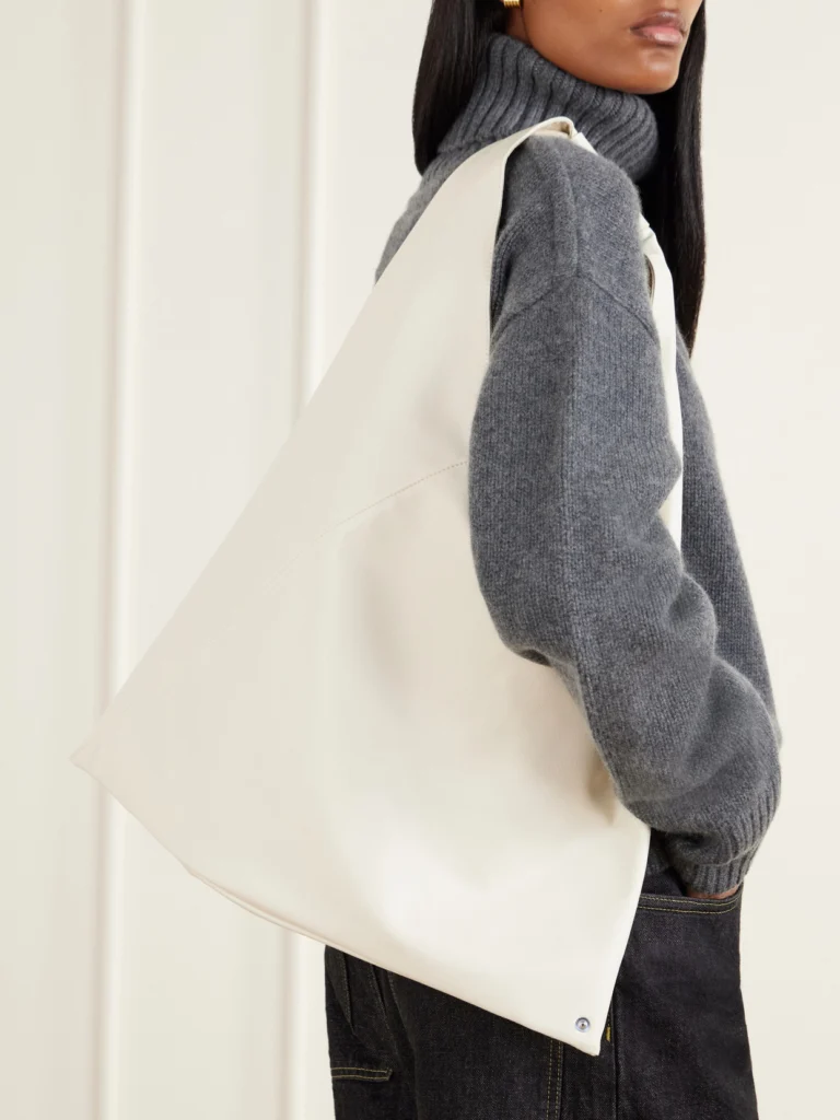 MM6 Maison Margiela Japanese Leather-trimmed Vegan Material Tote
