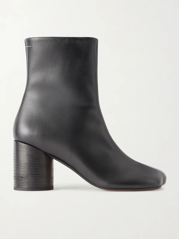 MM6 Maison Margiela Leather Ankle Boots