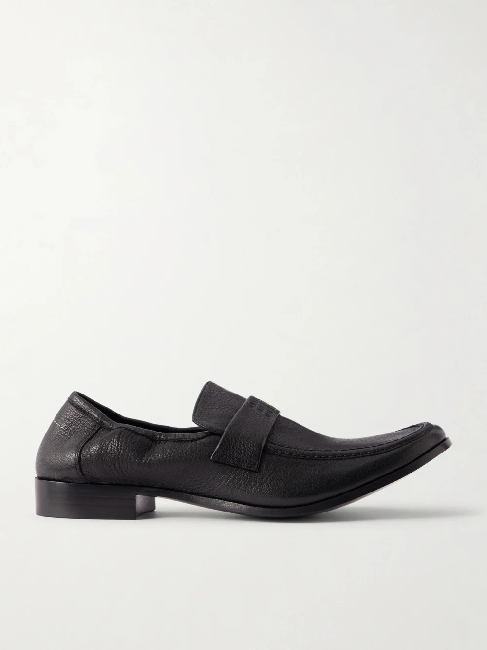 MM6 Maison Margiela Leather Penny Loafers in unknown