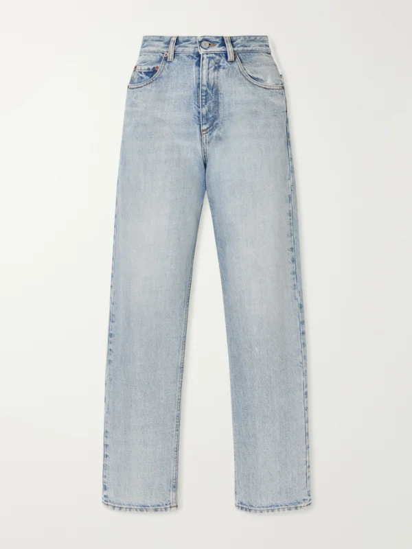 MM6 Maison Margiela Mid-rise Wide-leg Jeans