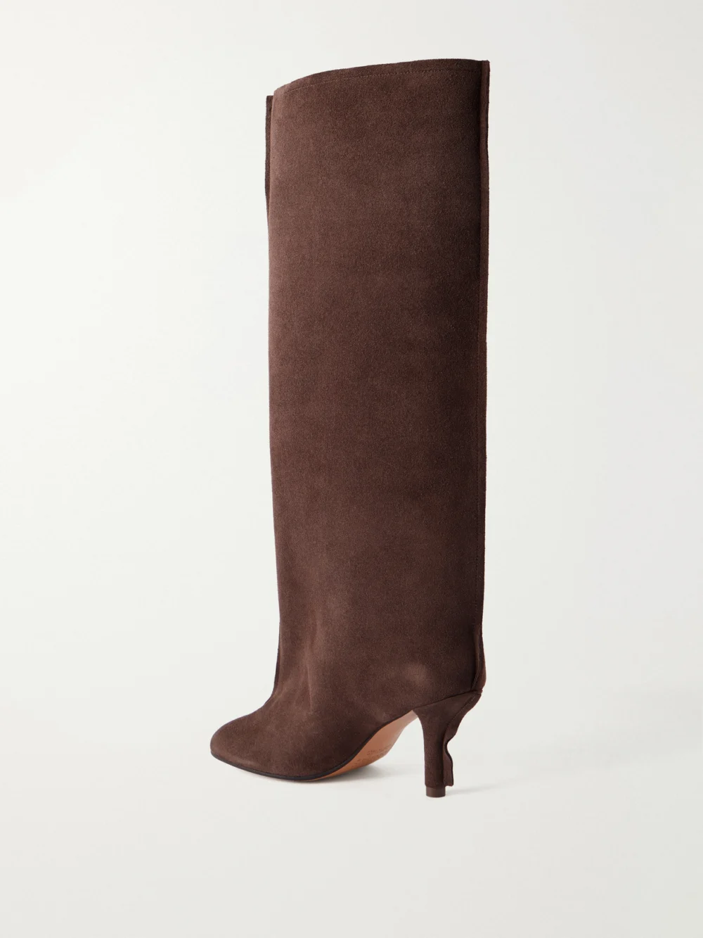 Back view of the MM6 Maison Margiela Suede Knee Boots
