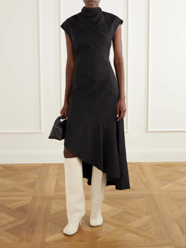 MM6 Maison Margiela Suede Knee Boots