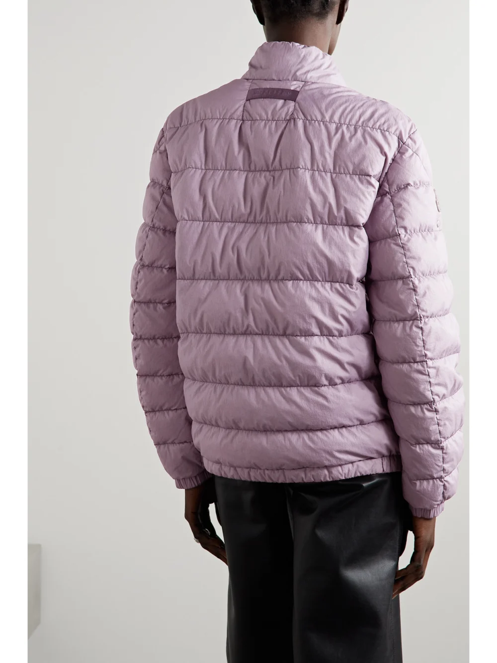 Back view of the Moncler Genius + 1017 Alyx 9sm Mahondin Quilted Shell Down Jacket