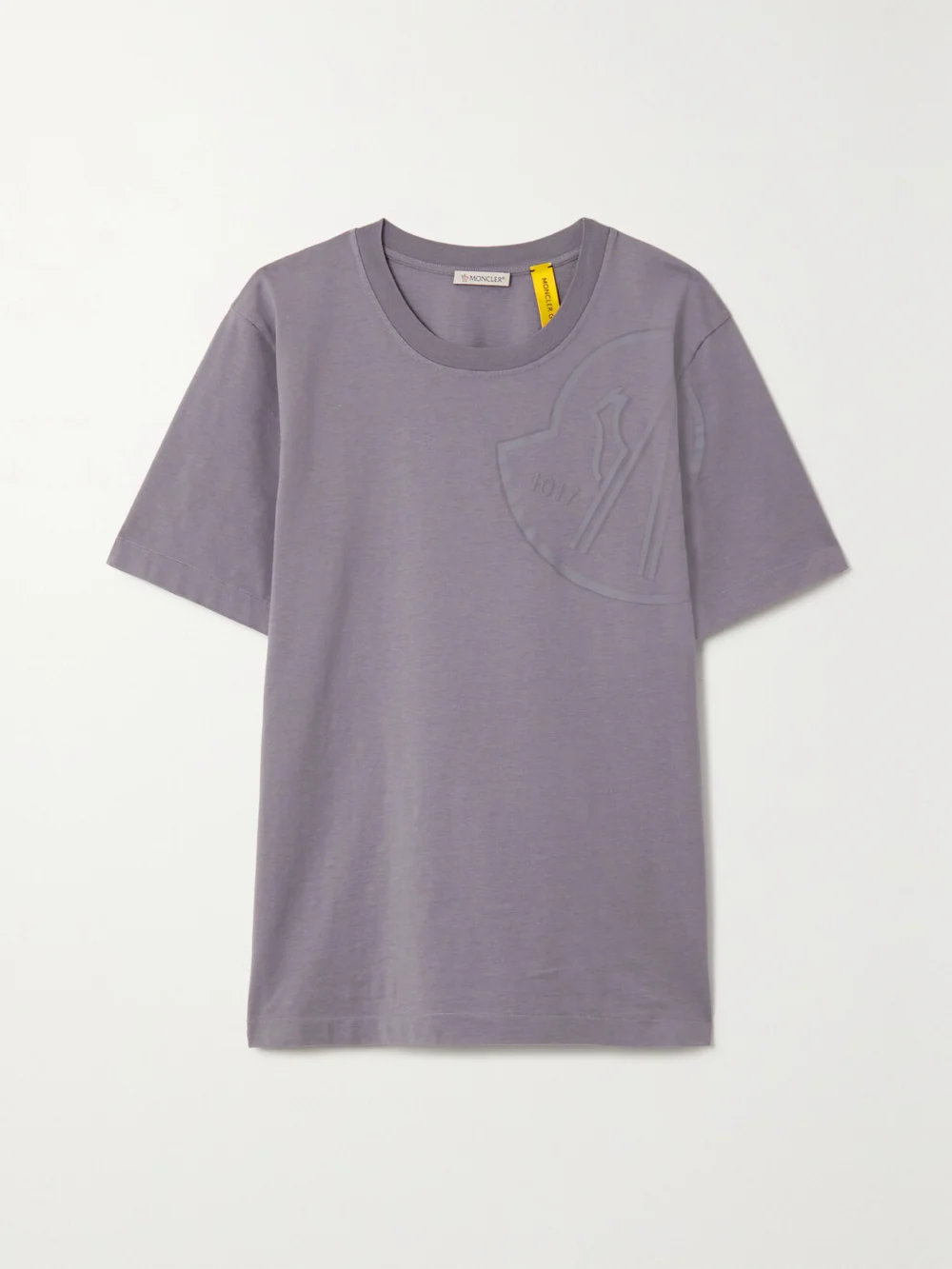 Moncler Genius + 1017 Alyx 9sm Printed Cotton-jersey T-shirt in lavender