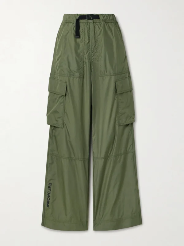 Moncler Grenoble Belted Ripstop Cargo Pants