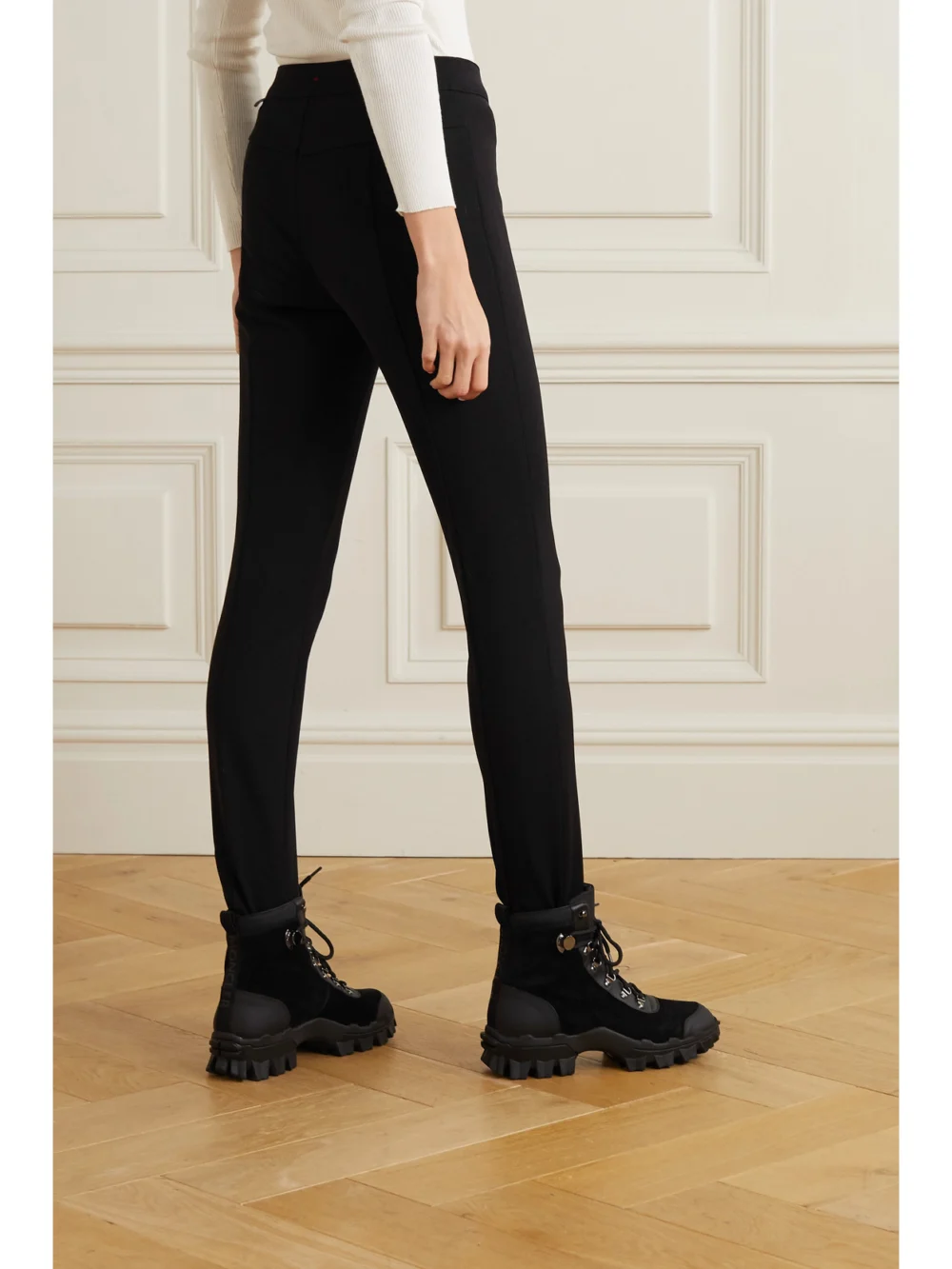 Back view of the Moncler Grenoble Sportivo Stirrup Ski Pants