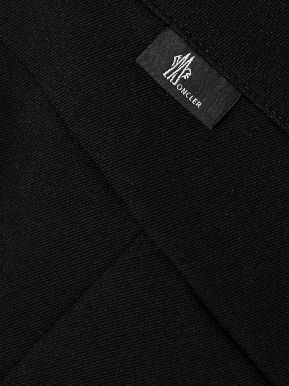 Close-up detail of the Moncler Grenoble Sportivo Stirrup Ski Pants