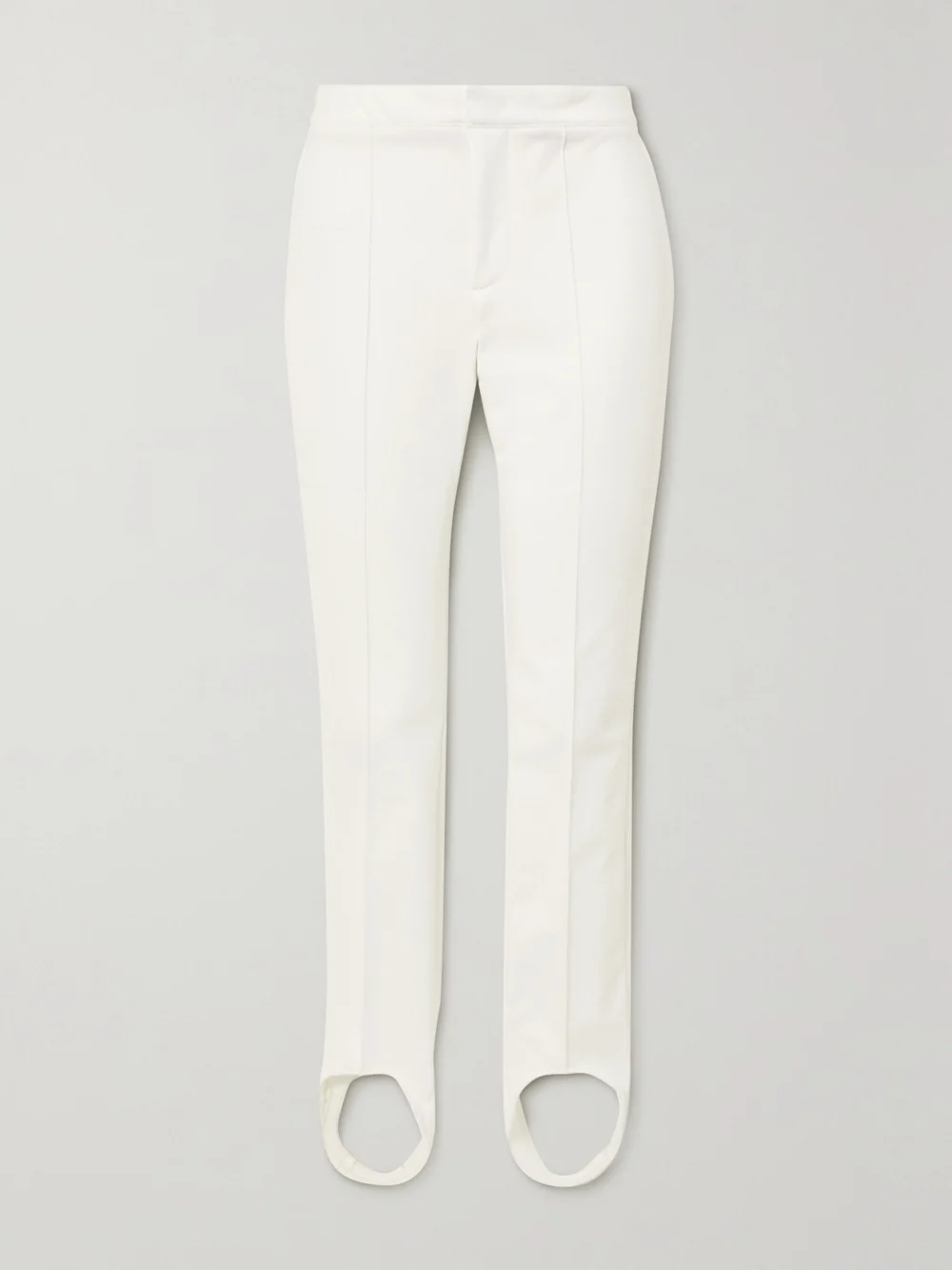 Moncler Grenoble Sportivo Stirrup Ski Pants in white