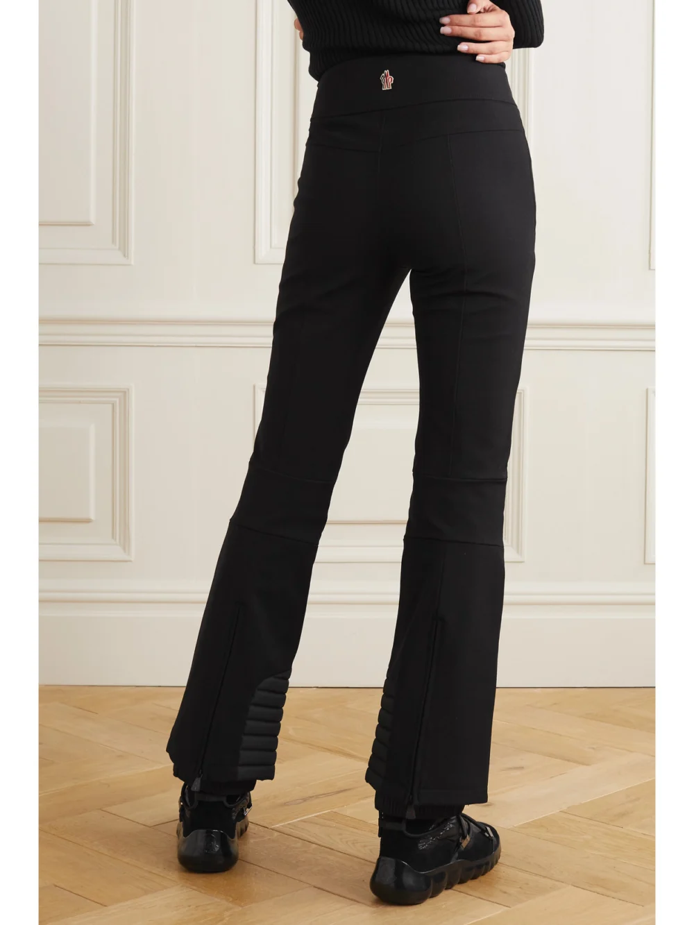 Back view of the Moncler Grenoble Sportivo Stretch-twill Bootcut Ski Pants