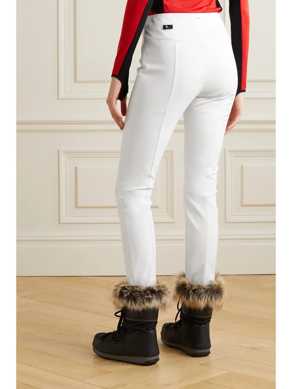 Back view of the Moncler Grenoble Tech-twill Stirrup Ski Pants