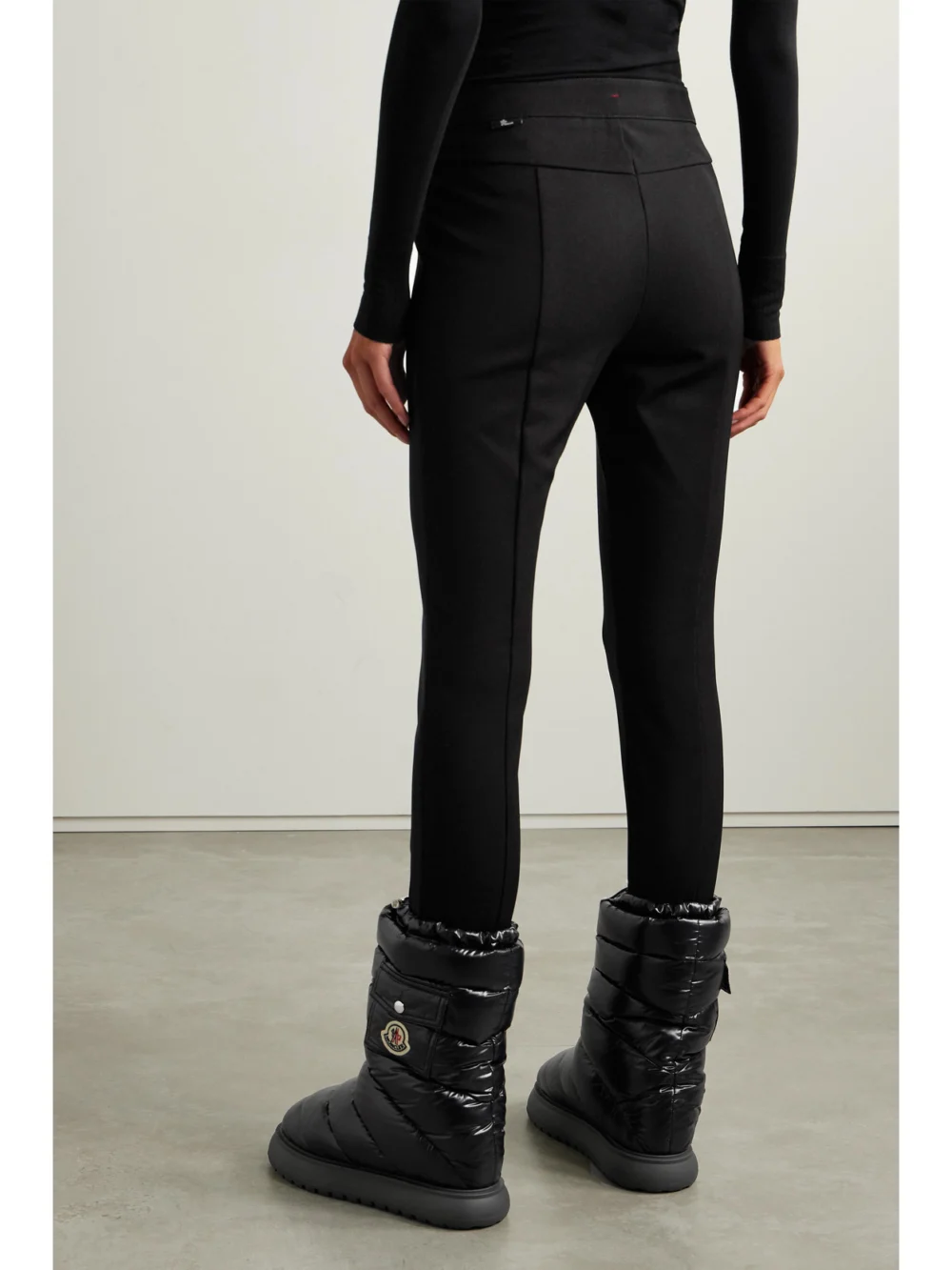 Back view of the Moncler Grenoble Twill Slim-leg Stirrup Ski Pants